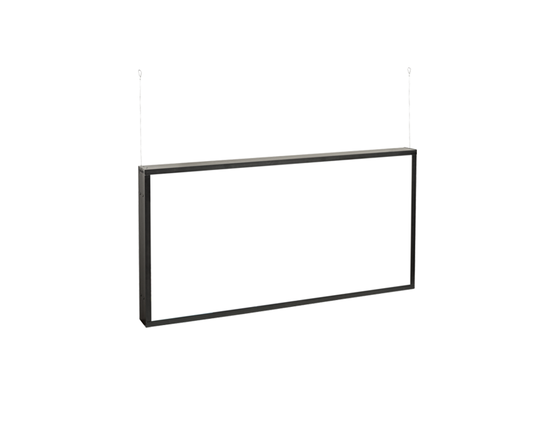 led kiosk horizontal installation