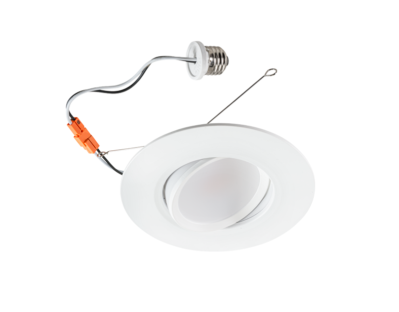 led retrofit trim aviva gimbal style