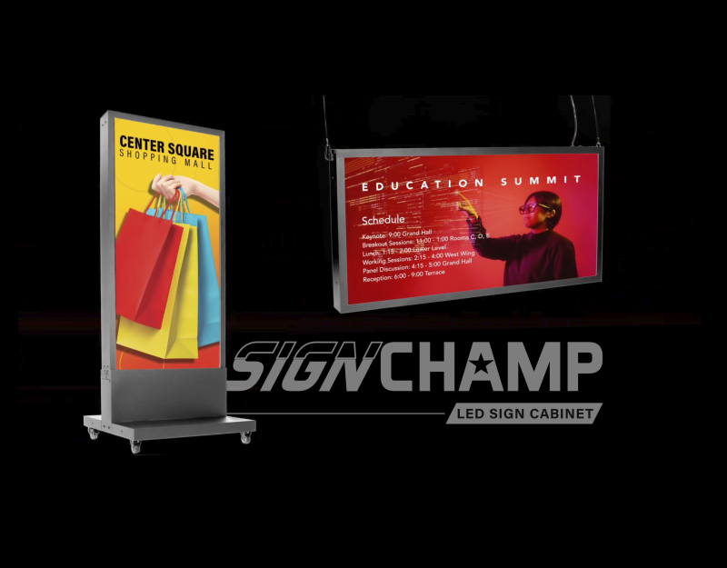 Sign Champ LED Sign Kiosk Video